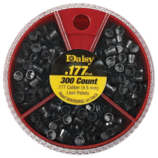 Picture of Daisy Dial-A-Pellet Premium 177 Lead Flat Nose/Pointed/Hollow Point 300 Per Tin 