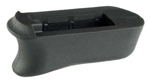 Picture of Hogue Magazine Extended Pad Made Of Rubber With Black Finish For 9Mm Luger Kimber Micro 9 Magazines 