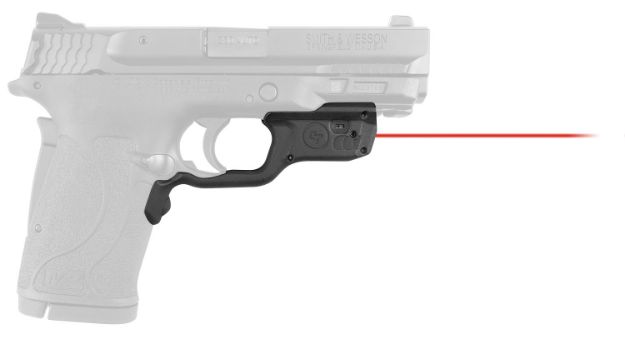 Picture of Crimson Trace Lg459 Laserguard 5Mw Red Laser With 633Nm Wavelength & Black Finish For 22 S&W M&P Compact, 380/9 M&P Shield Ez 