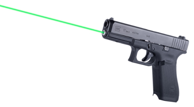 Picture of Lasermax Guide Rod Laser 5Mw Green Laser With 520Nm Wavelength & Made Of Aluminum For Glock 17, 17 Mos, 34 Mos Gen5 