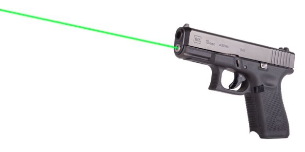 Picture of Lasermax Guide Rod Laser 5Mw Green Laser With 520Nm Wavelength & Made Of Aluminum For Glock 19, 19 Mos, 19X, 45 Gen5 