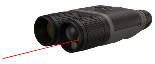 Picture of Atn Binox 4T Thermal Binocular Black 1.2-5X19mm 4Th Generation 384X288, 60Hz Resolution Features Rangefinder 