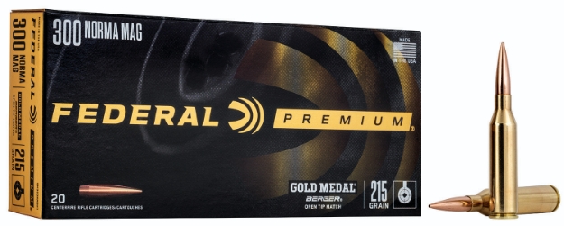 Picture of Federal Premium Gold Medal 300 Norma Mag 215 Gr Berger Hybrid Hunter 20 Per Box/ 10 Cs 