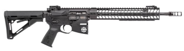 Picture of Spikes Rare Breed Crusader 5.56X45mm Nato 14.50" No Magazine Black Hard Coat Anodized Adjustable Magpul Ctr Stock 