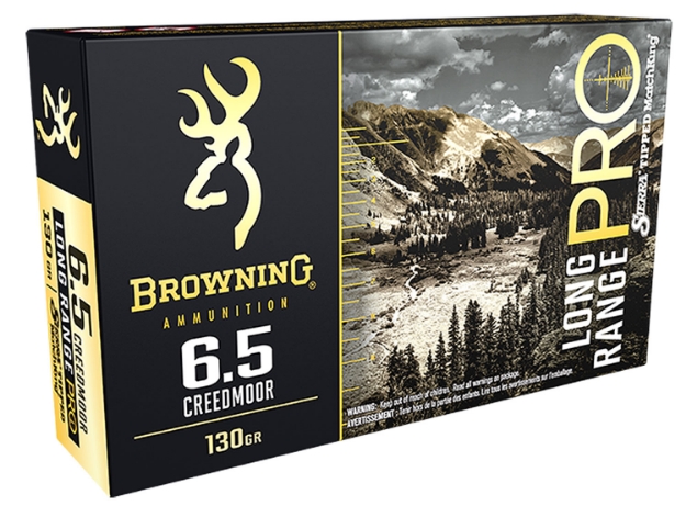 Picture of Browning Ammo Long Range Pro Pro 6.5 Creedmoor 130 Gr Sierra Matchking Btpt 20 Per Box/ 10 Cs 