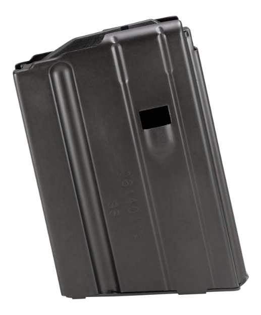 Picture of Duramag 1062041175Cp Ss Replacement Magazine Black With Black Follower Detachable 10Rd 7.62X39mm For Ar-15 