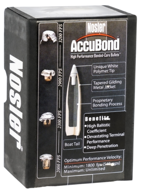 Picture of Nosler Accubond Hunting 7Mm .284 150 Gr Spitzer Point 50 Per Box 