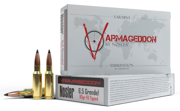 Picture of Nosler Varmageddon Varmint 6.5 Grendel 90 Gr Flat Base Tipped (Fbt) 20 Per Box/ 10 Cs 