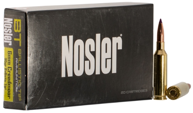 Picture of Nosler Ballistic Tip Hunting 6Mm Creedmoor 95 Gr Spitzer Ballistic Tip (Sbt) 20 Per Box/ 10 Cs 