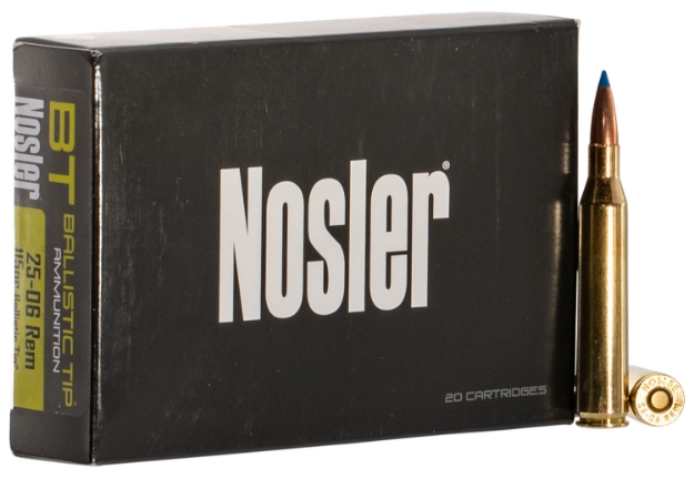 Picture of Nosler Ballistic Tip Hunting 25-06 Rem 115 Gr Spitzer Ballistic Tip (Sbt) 20 Per Box/ 10 Cs 