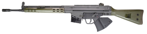 Picture of Ptr Gir Ptr *Ca Compliant 308 Win 7.62X51mm Nato 18" 10+1 Black Parkerized Green Stock California Paddle Grip 