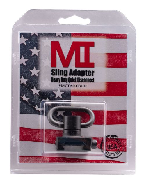 Picture of Midwest Industries Quick Detach Front Sling Adapter Hd Black Aluminum 