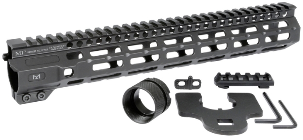 Picture of Midwest Industries M-Series Aluminum Black Hardcoat Anodized Ar Platform 12.62" 