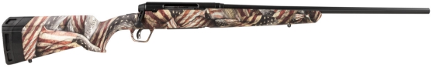 Picture of Savage Arms Axis Ii 6.5 Creedmoor 4+1 22", Matte Black Barrel/Rec, American Flag Synthetic Stock 