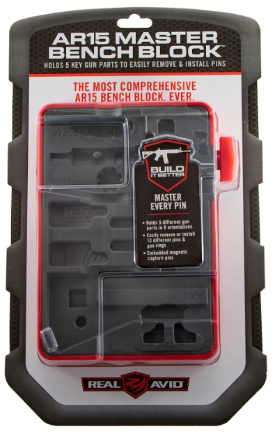 Picture of Real Avid Master Bench Block Black Polymer Resin Ar Platforms 