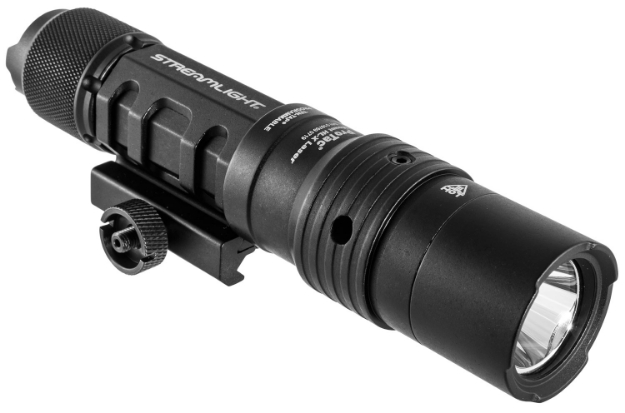 Picture of Streamlight Protac Hl-X Weapon Light W/Laser 60/1000 Lumens Output White Led Light Red Laser 270 Meters Beam Rail Grip Clamp Mount Black Anodized Aluminum 