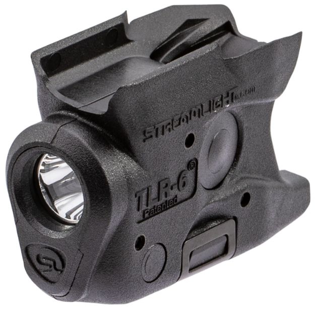 Picture of Streamlight Tlr-6 Weapon Light S&W M&P Shield 100 Lumens Output White Led Light 89 Meters Beam Trigger Guard Mount Matte Black Polymer 