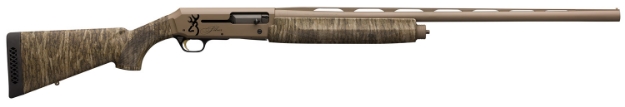 Picture of Browning Silver Field 12 Gauge With 26" Barrel, 3.5" Chamber, 4+1 Capacity, Flat Dark Earth Metal Finish & Mossy Oak Bottomland Synthetic Stock Right Hand (Full Size) 