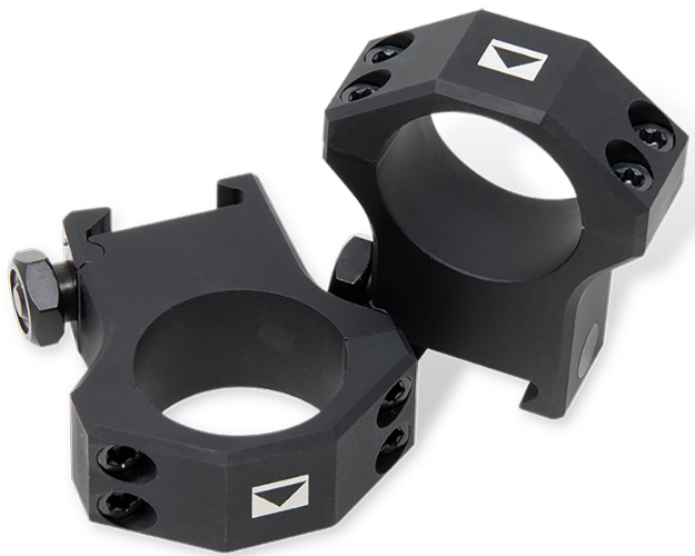 Picture of Steiner T-Series Scope Ring Set Matte Black Steel 34Mm Tube High Picatinny Rail Mount 