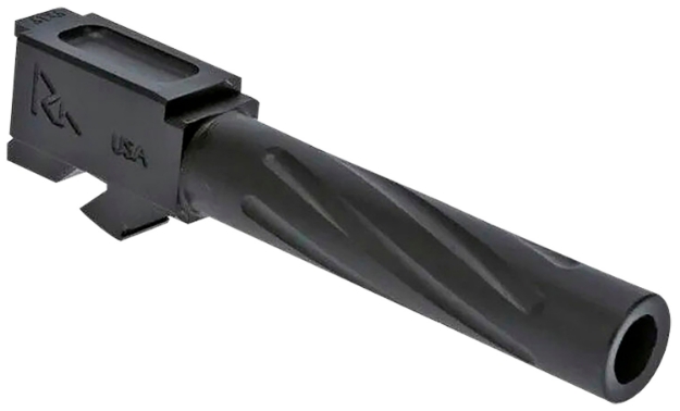 Picture of Rival Arms Precision Drop-In Barrel 9Mm Luger 4.02" Black Pvd Finish 416R Stainless Steel Material With Fluting For Glock 19 Gen3-4 