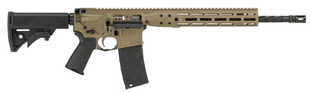 Picture of Lwrc Individual Carbine Direct Impingement 5.56X45mm Nato 30+1 16.10" Barrel, Exclusive Flat Dark Earth Anodized Receiver, A2 Flash Hider, 6 Position Stock, Magpul Moe Grip, Optics Ready 