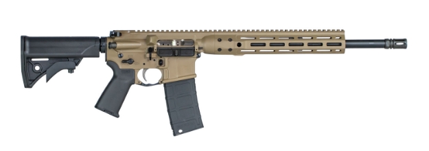 Picture of Lwrc Individual Carbine Direct Impingement 300 Blackout 30+1 16.10" Barrel, Exclusive Flat Dark Earth Anodized Receiver, 6 Position Stock, Magpul Moe Grip, Optics Ready 