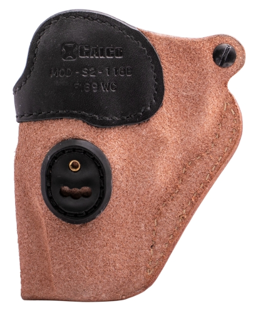 Picture of Galco Scout 3.0 Iwb Natural/Black Leather Uniclip/Stealth Clip Fits Ruger Sp101 Ambidextrous 