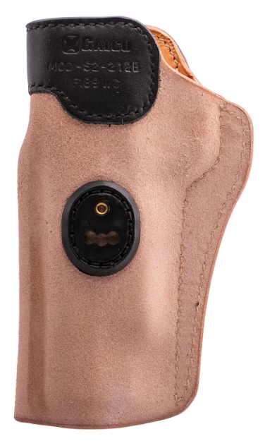 Picture of Galco Scout 3.0 Iwb Open Top Natural/Black Leather Uniclip/Stealth Clip Fits 1911 Ambidextrous 