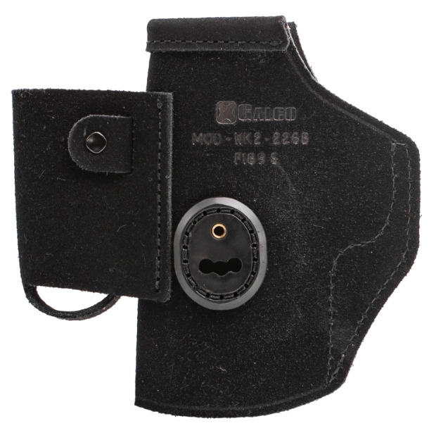 Picture of Galco Walkabout 2.0 Iwb Black Leather Uniclip/Stealth Clip Fits Glock 19 Gen1-5/19X/23 Gen2-5 Ambidextrous 