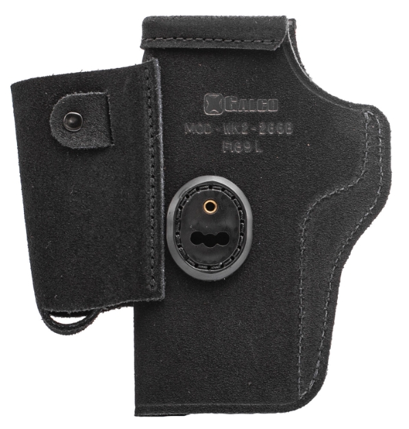 Picture of Galco Walkabout 2.0 Iwb Black Leather Uniclip/Stealth Clip Fits 1911 Fits 4-4.25" Barrel Ambidextrous 