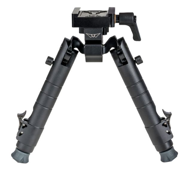 Picture of Warne Skyline Bipod Black 6.9"-9.1" Aluminum 