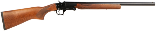 Picture of Hatfield Gun Company Sgl 20 Gauge 20" Blue Oxide Barrel 3" 1Rd, Matte Black Finish, Turkish Walnut Stock 