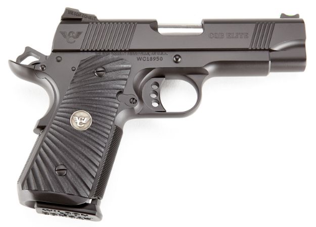 Picture of Wilson Combat 1911 Cqb Elite Compact 45 Acp 4" 7+1 Black Black G10 Starburst Grip 