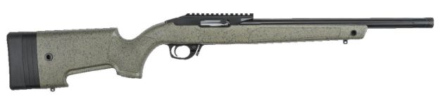Picture of Bergara Rifles Bxr Semi-Auto 22 Lr 10+1 16.50" Threaded Barrel, Matte Blued, Black Speckled Green Stock 