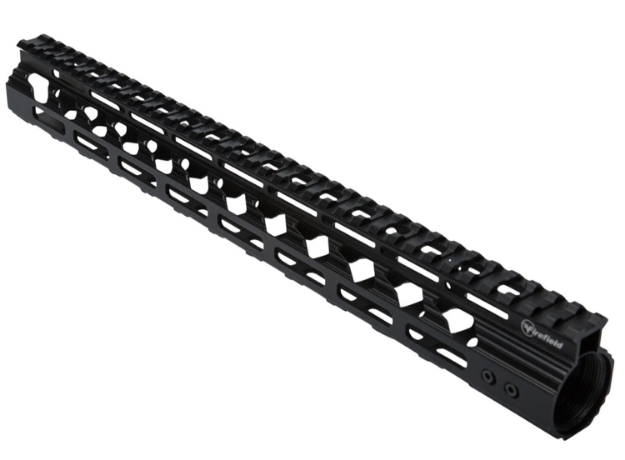 Picture of Firefield Verge Handguard M-Lok Aluminum Black Anodized Picatinny Rail Ar Platform 15" Long 