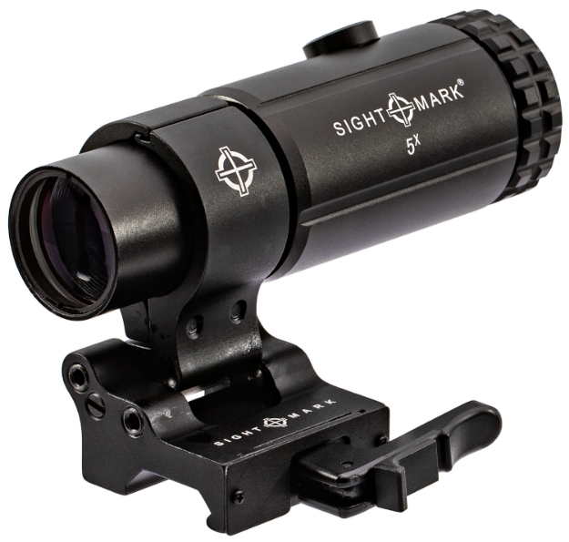 Picture of Sightmark T-5 Magnifier 5X With Flip To Side Mount Magnifier Matte Black 23Mm 