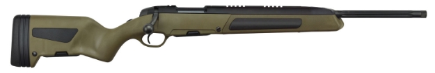 Picture of Steyr Arms Scout 6.5 Creedmoor 5+1 19" Fluted/Threaded, Black Barrel/Rec, Od Green Stock, Integrated Base 