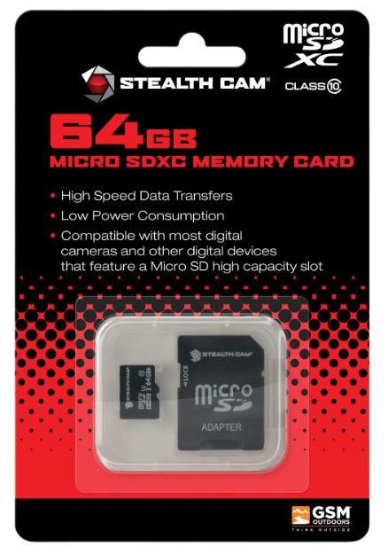 Picture of Stealth Cam Micro Sd Memory Card 64Gb 