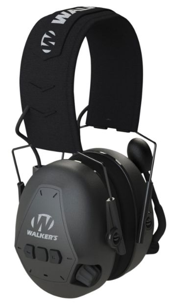 Picture of Walker's Bluetooth Passive Muff Polymer 26 Db Over The Head Black Adult 