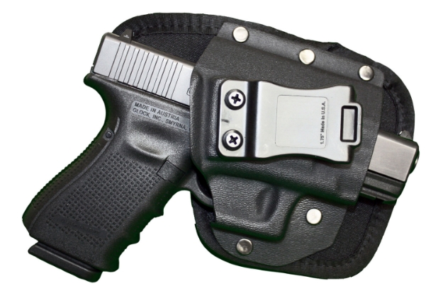 Picture of Crossfire Shooting Gear The Edc Iwb Black Ballistic Nylon Belt Clip Fits Subcompact 2.50" Barrel Right Hand 