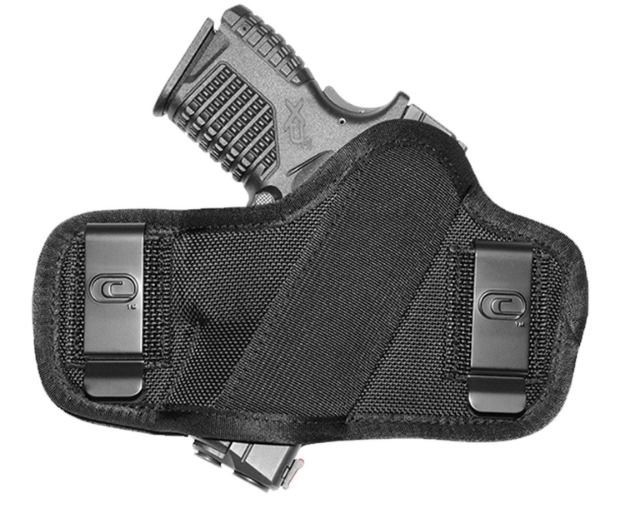 Picture of Crossfire Shooting Gear The Clip-On Owb Black Ballistic Nylon Belt Clip Fits Subcompact 2-2.50" Barrel Ambidextrous 