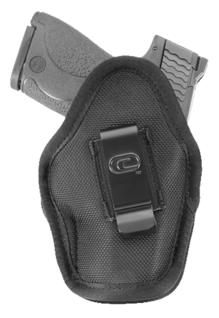 Picture of Crossfire Shooting Gear The Impact Iwb Size 01 Black Ballistic Nylon Belt Clip Fits Micro 1-1.50" Barrel Ambidextrous 