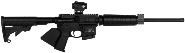 Picture of Smith & Wesson M&P15 Sport Ii Or *Ca Compliant 5.56X45mm Nato 16" 10+1 Black Fixed Black Synthetic Stock Black California Paddle Grip Right Hand Crimson Trace Red Dot 