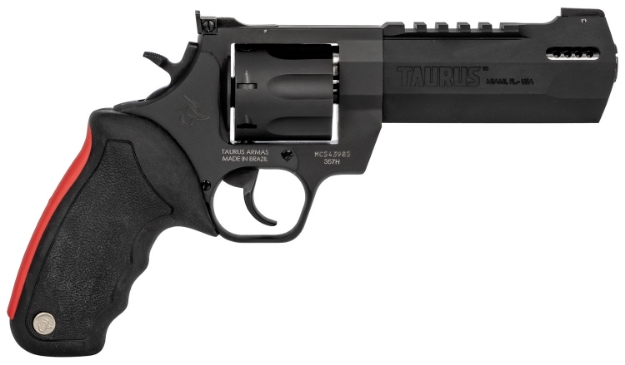 Picture of Taurus Raging Hunter 357 Mag 7Rd 5.12" Matte Black Oxide Steel Black Rubber With Integrated Red Cushion Insert Grip 