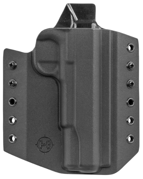 Picture of C&G Holsters Covert Owb Black Kydex Belt Slide Fits 1911 Government/5" Barrel Right Hand 