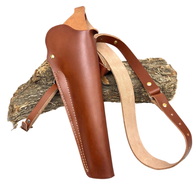 Picture of Hunter Company Hunter Owb Chestnut Tan Leather Shoulder Fits S&W 500 8.37" Barrel 