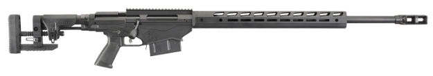 Picture of Ruger Precision 300 Prc 5+1 26" Black Heavy Barrel/Black Hard Coat Anodized Receiver/Black Left Side Folding Ruger Precision Msr Stock & Black Polymer Grip Right Hand 