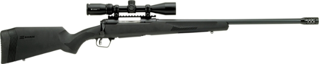 Picture of Savage Arms 110 Apex Hunter Xp 450 Bushmaster 3+1 22", Matte Black Metal, Synthetic Stock, Muzzle Brake, Vortex Crossfire Ii 3-9X40mm Scope 