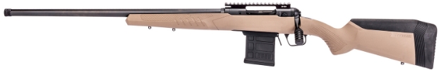 Picture of Savage Arms 110 Tactical Desert 6.5 Creedmoor 10+1 24", Matte Black Metal, Flat Dark Earth Fixed Accustock With Accufit, Left Hand 