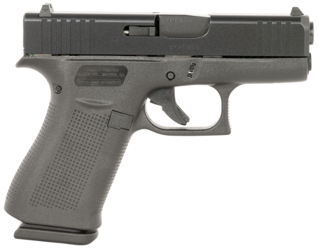 Picture of Glock G43x Subcompact 9Mm Luger 3.41" Glock Marksman Barrel 10+1, Black Slimline Frame & Ndlc Slide, Rough Texture Beavertail Grip, Reversible Mag. Catch, Safe Action Trigger 